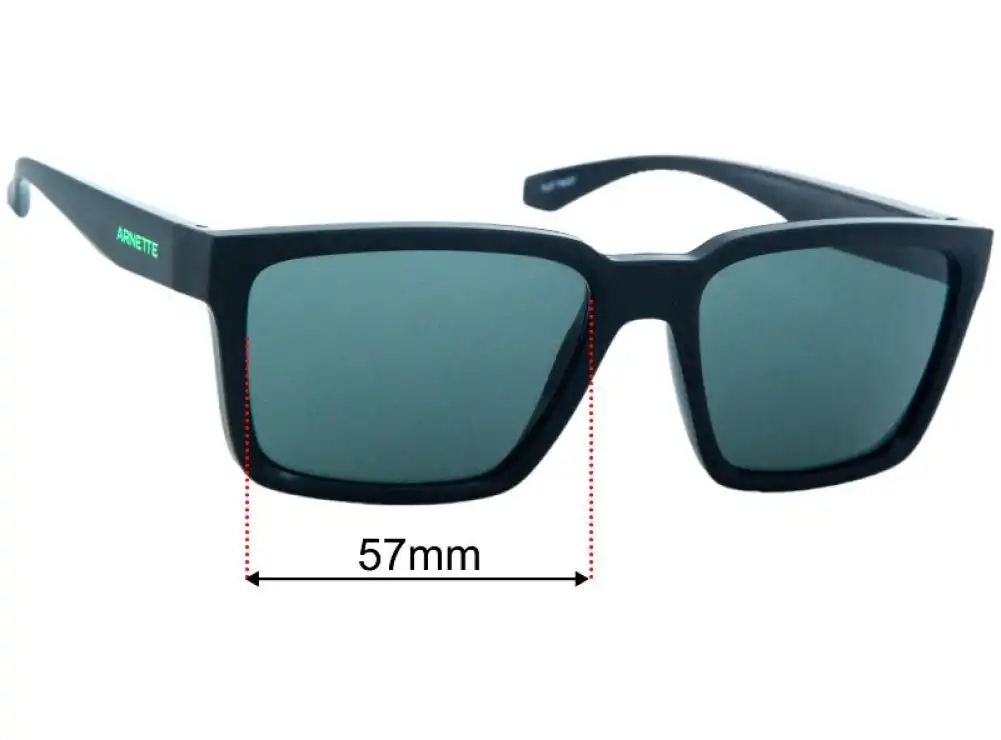Arnette Plot Twist AN4346 57mm Replacement Lenses